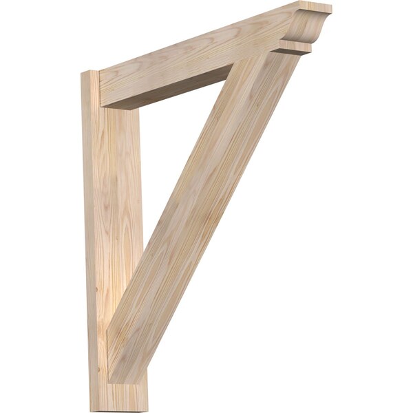 Ekena Millwork Traditional Traditional Smooth Outlooker, Douglas Fir, 5 1/2"W x 32"D x 32"H OUT06X32X32TRA01SDF - main